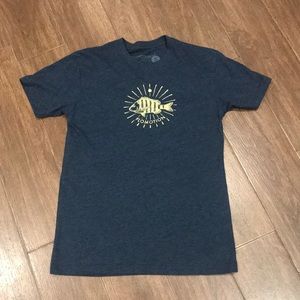Flomotion Navy Fish T-shirt
